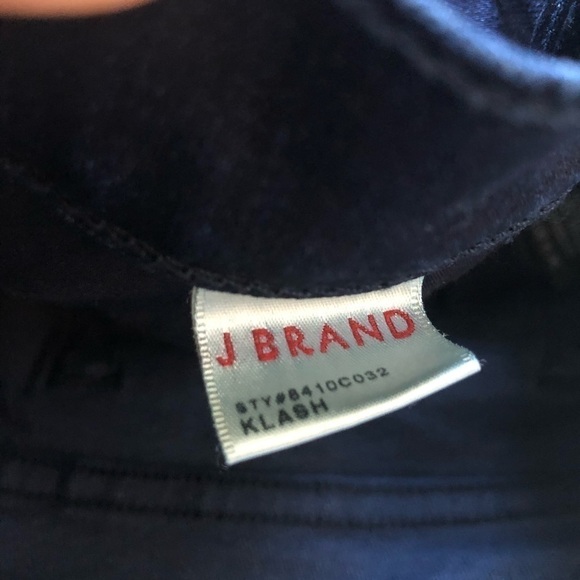 J Brand Klash Ankle Zip Dark Wash Skinny Jeans Size 25 - Picture 13 of 14